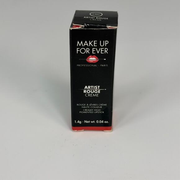 Make Up For Ever Artist Rouge Creme C207 Pink Lipstick Travel .04 oz 1.4 g NIB - Picture 5 of 8